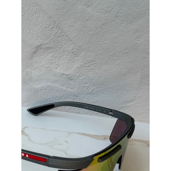 NEW Prada Sport PS B06S Mirrored Sunglasses in Grey $569 main image 6